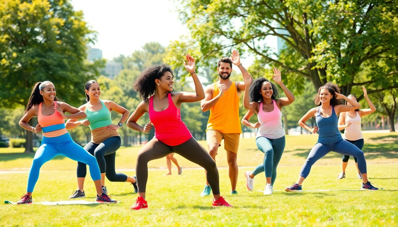 group workout ideas